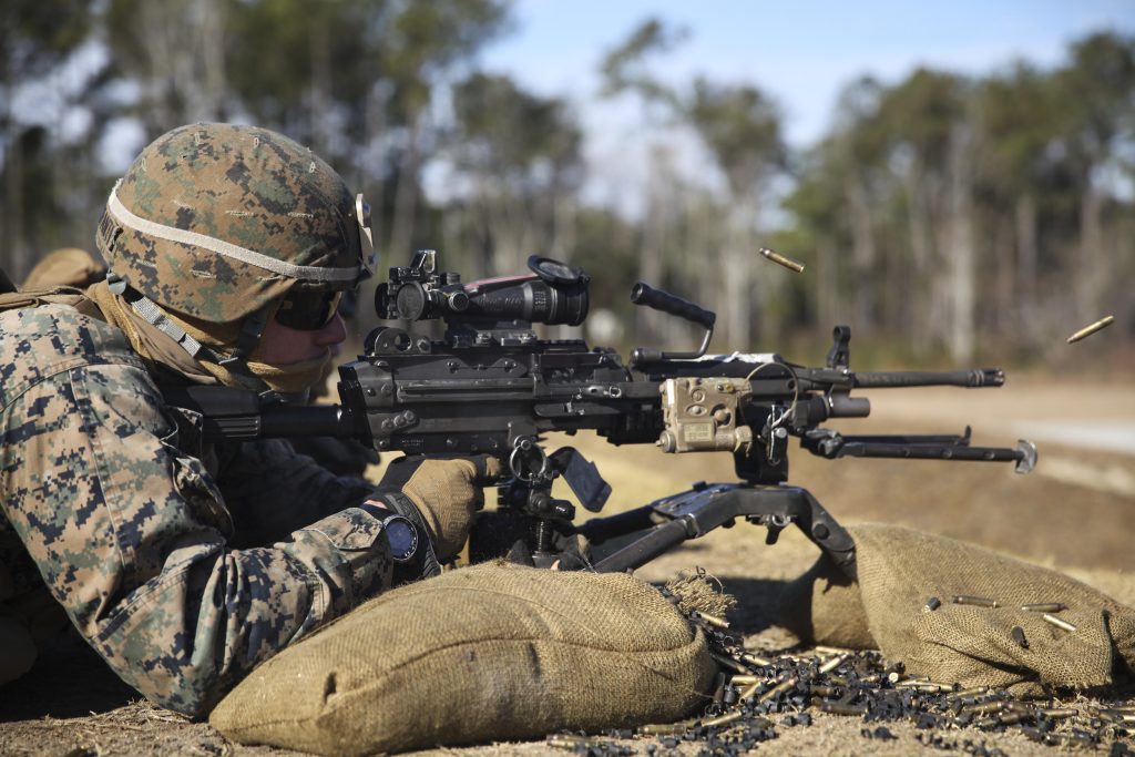アメリカ海兵隊 第2海兵師団 第8海兵連隊第1大隊 (M249 SAW PIP)