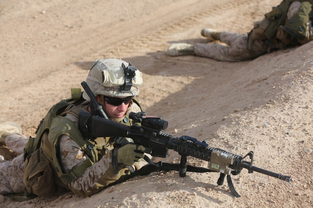 アメリカ海兵隊 第9海兵連隊第1大隊 (M16A4)