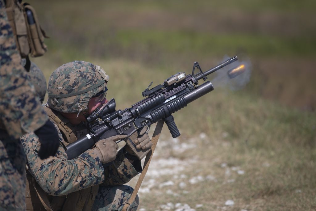 アメリカ海兵隊第2法執行大隊ブラボー中隊(M203)