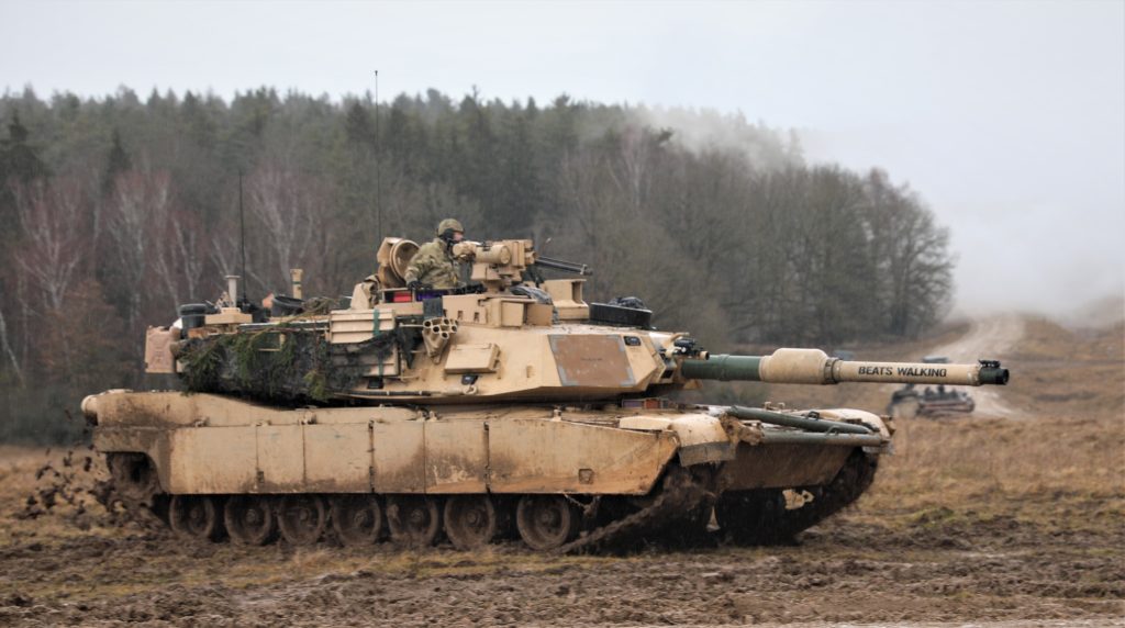 アメリカ陸軍 第1騎兵師団第2機甲旅団戦闘団第8騎兵連隊第1大隊 (M1A2 SEPv2)