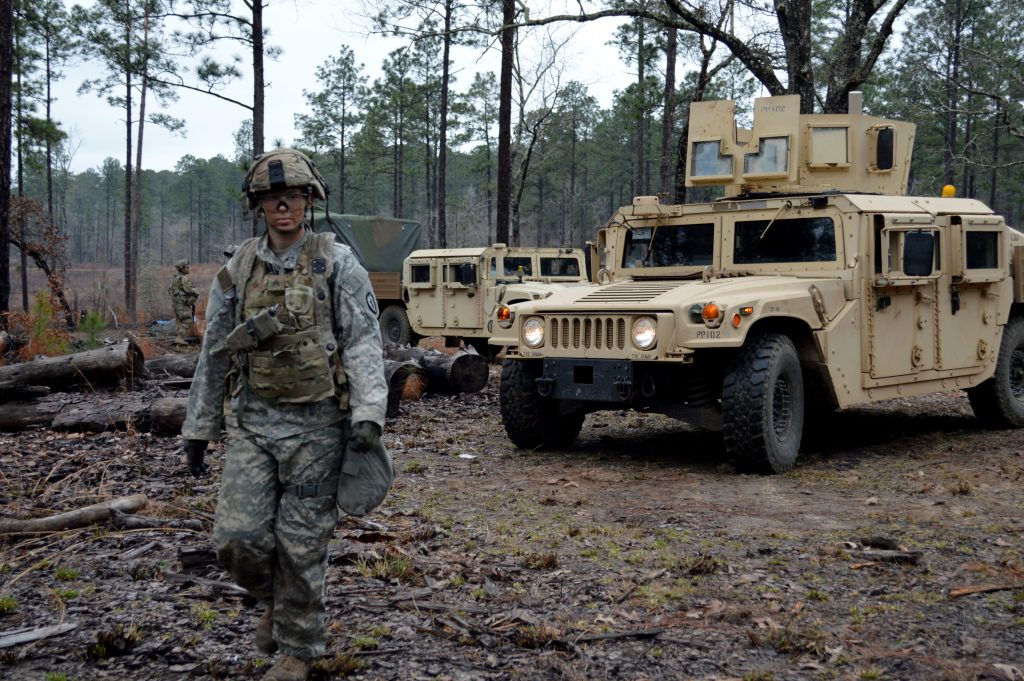 アメリカ陸軍第25歩兵師団 第3旅団戦闘団(M1151A1 HMMWV)