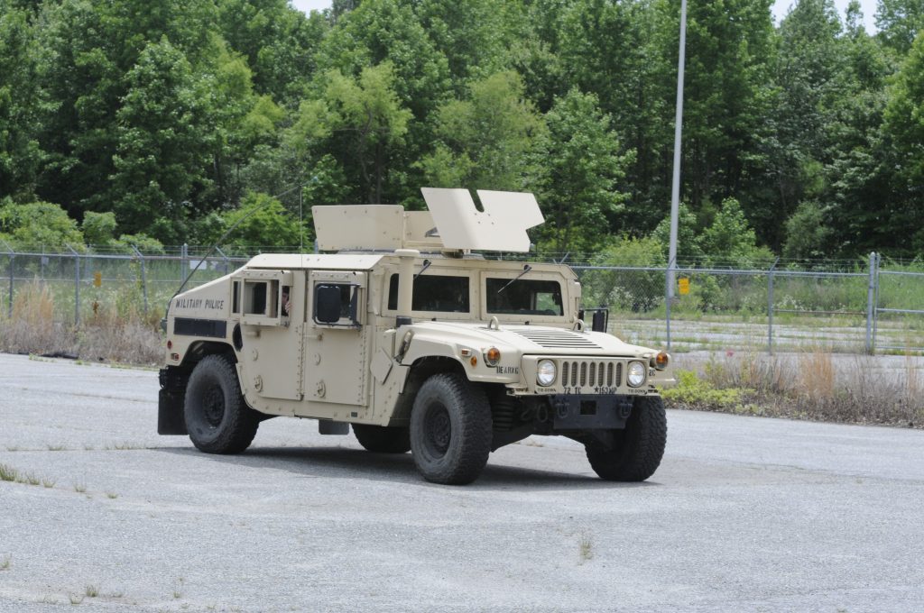 アメリカ陸軍第153憲兵中隊(M1151A1 HMMWV)