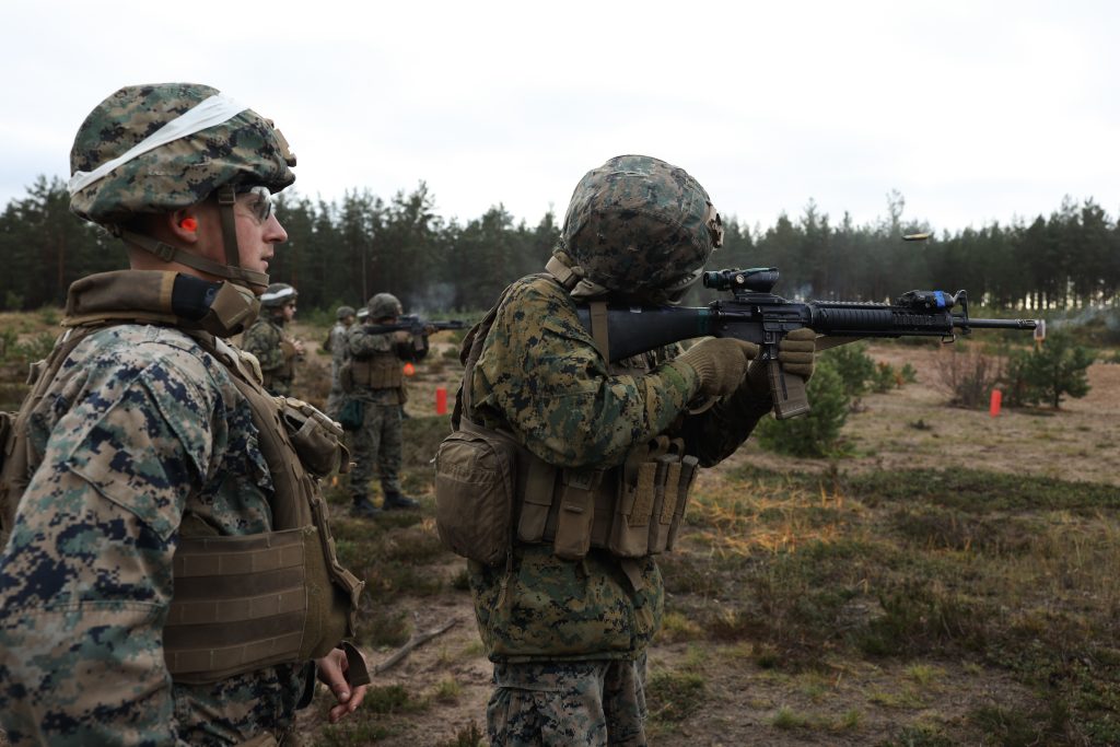 アメリカ海兵隊 第2海兵物流群 第2海兵物流連隊 第6海兵物流大隊(M16A4)