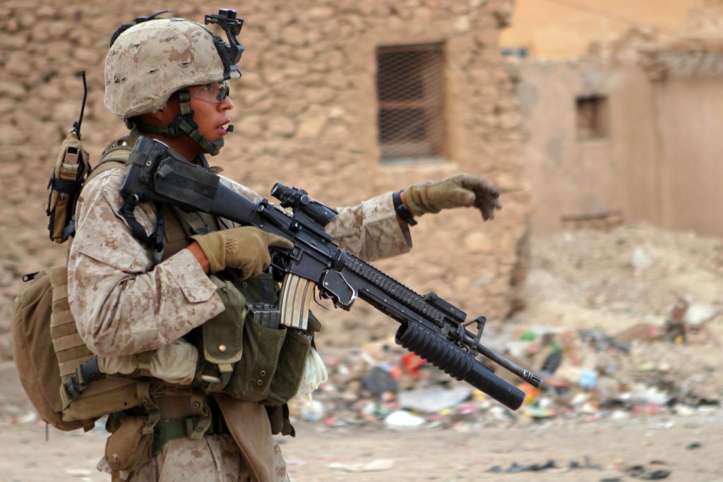 アメリカ海兵隊 第1海兵遠征軍 第7海兵連隊戦闘団 第3海兵連隊第2大隊 (M16A4)
