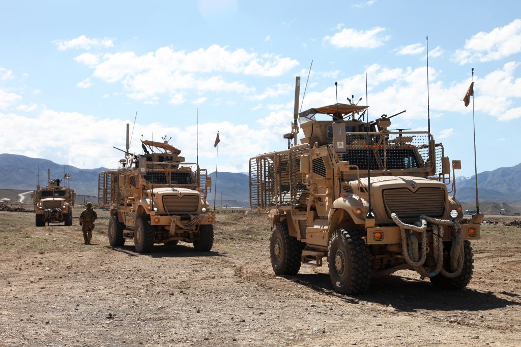 アメリカ陸軍 アフガニスタン駐留部隊 (M1224 MaxxPro)
