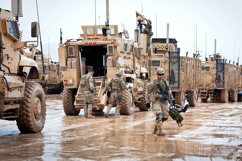 アメリカ陸軍 第82空挺師団 第1旅団戦闘団 第504空挺歩兵連隊第2大隊 (M1224 MaxxPro)