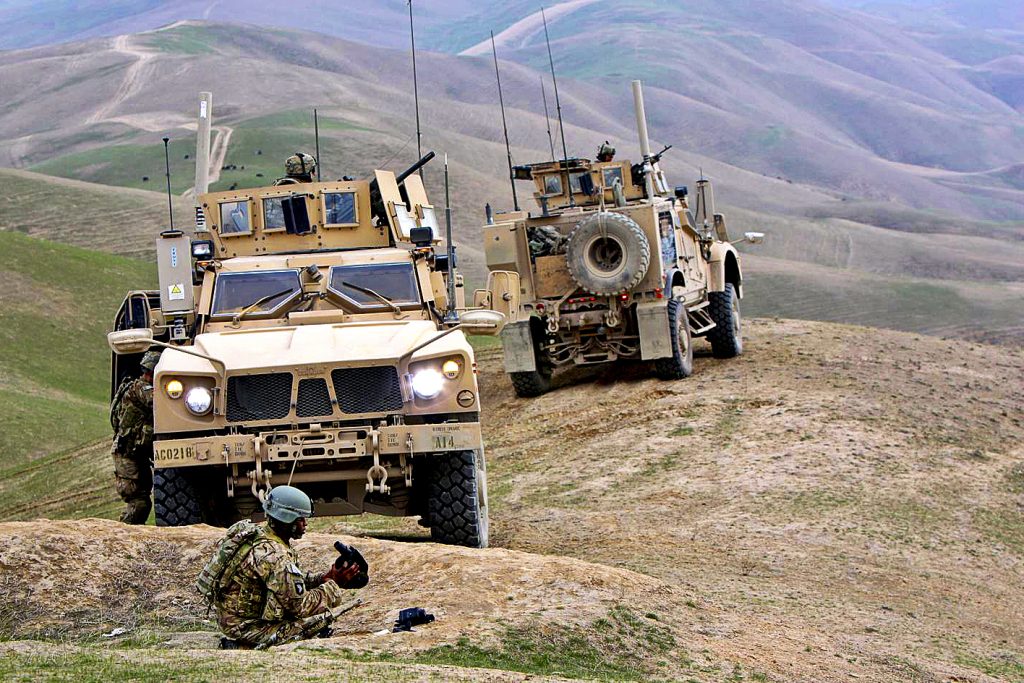 アメリカ陸軍第170歩兵旅団戦闘団第18歩兵連隊第2大隊A中隊(M-ATV)