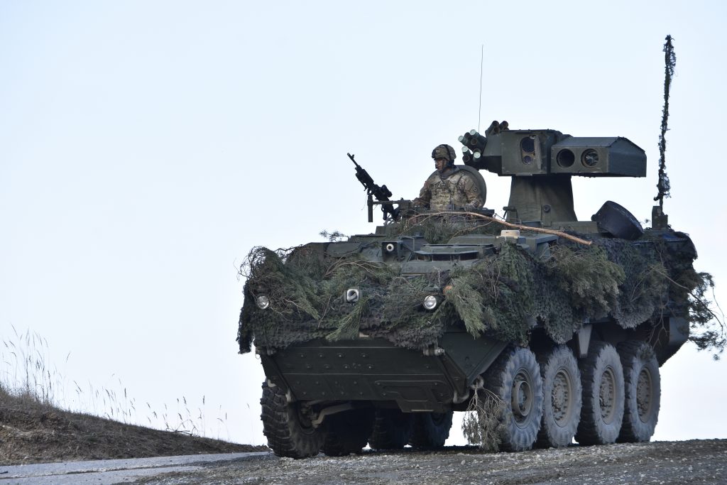 アメリカ陸軍 在欧米陸軍（USAREUR） 第2騎兵連隊 第4大隊 リーパー中隊 (M1134 Stryker ATGM)