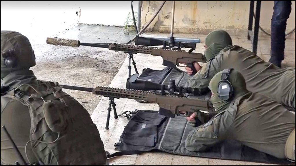 イスラエル国境警察対テロ特殊部隊YAMAM (Barrett MRAD)