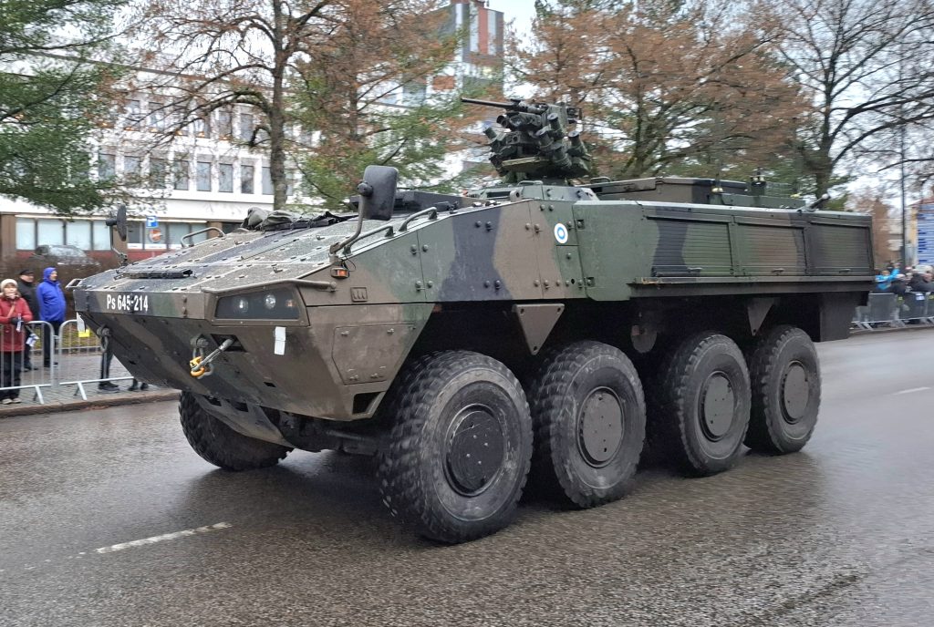 フィンランド陸軍(Patria AMV)