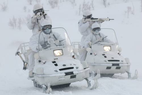Light Tactical Snowmobile