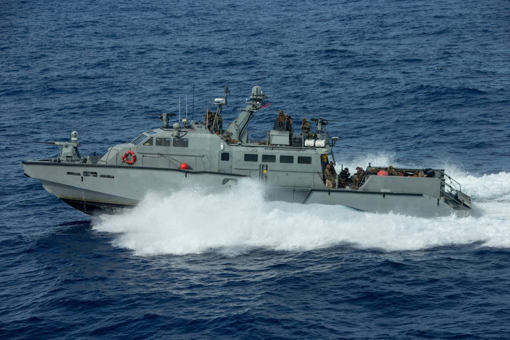 米海軍第2海洋遠征警備飛行隊（MSRON 2）所属のMk VI Patrol Boat