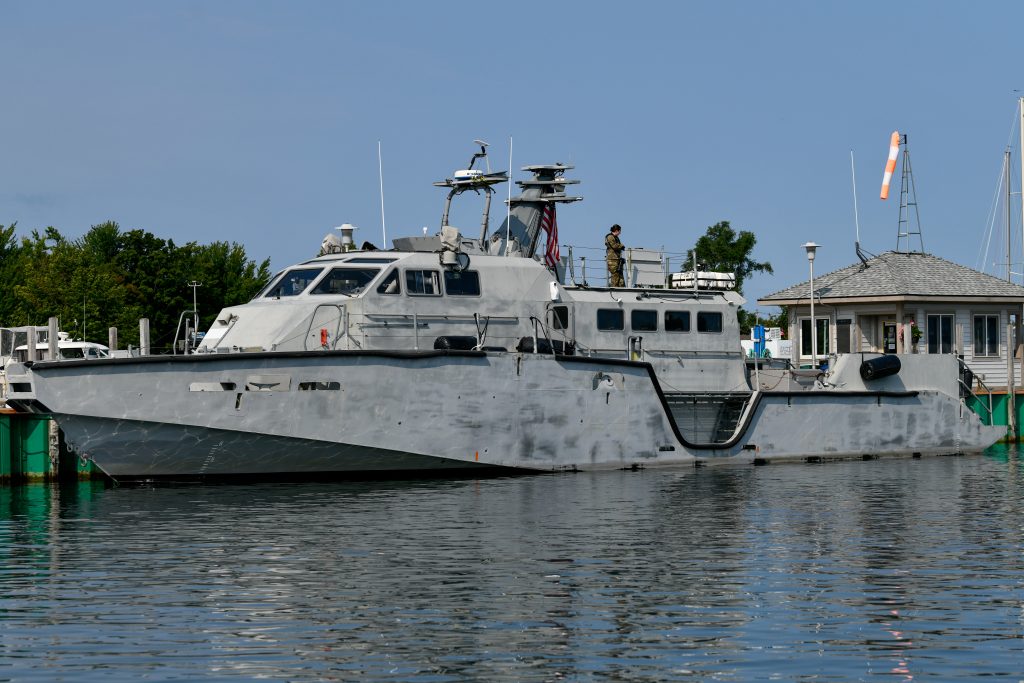 ミシガン州兵のMk VI Patrol Boat