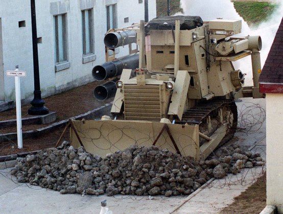 Armored D7R Bulldozer