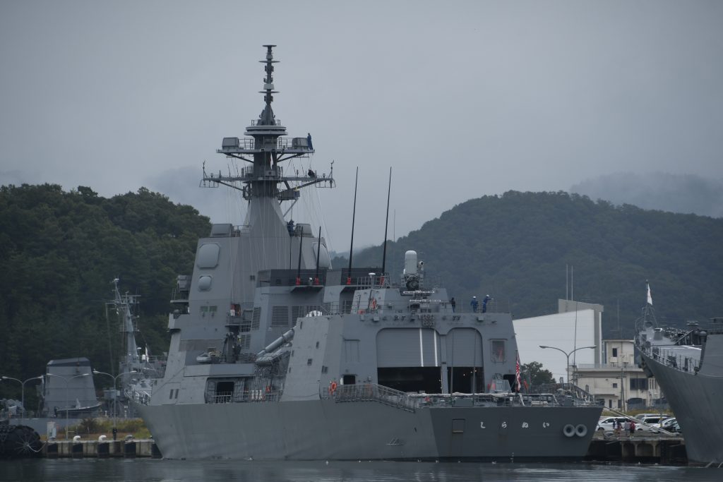DD-120 しらぬい 艦尾