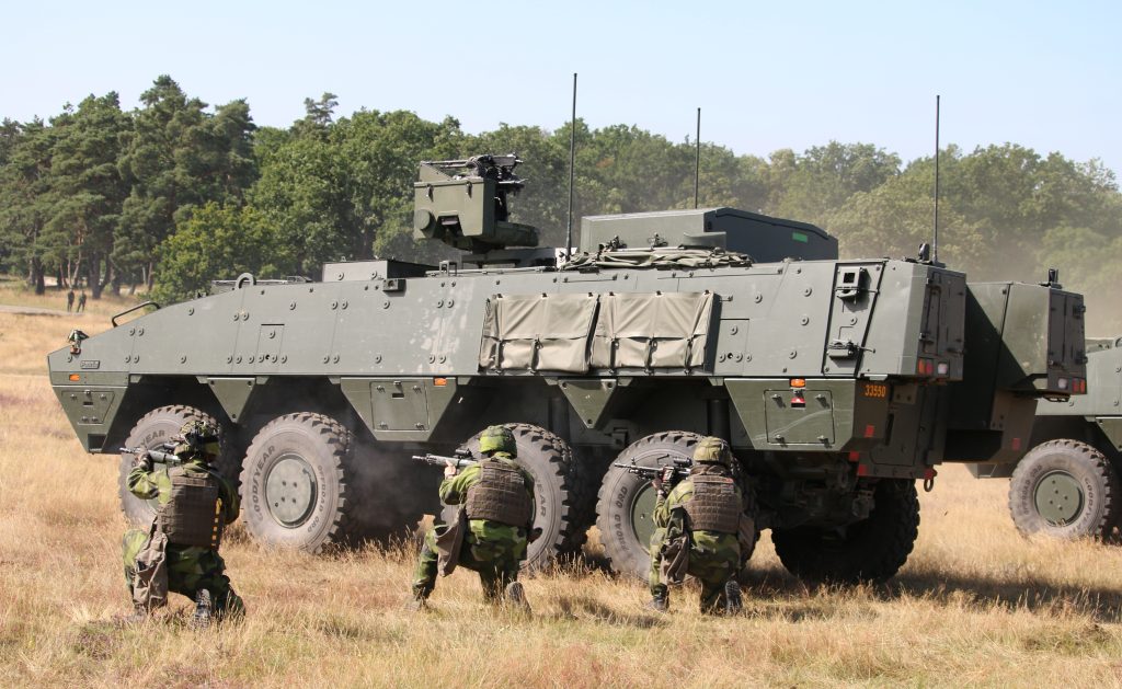 スウェーデン陸軍(Patria AMV)