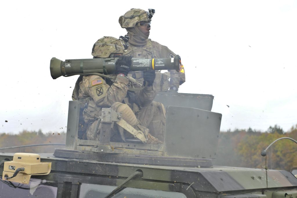 アメリカ陸軍 第173空挺旅団 第503歩兵連隊第2大隊D中隊(M136)