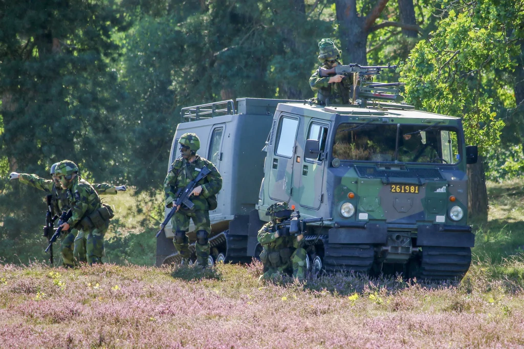 スウェーデン軍のBandvagn 206_2