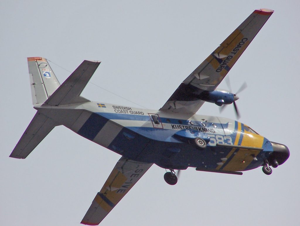 スウェーデン沿岸警備隊(CASA C-212 Aviocar)