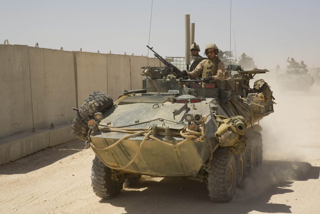 アメリカ海兵隊 軽装甲偵察大隊 (LAV-L)