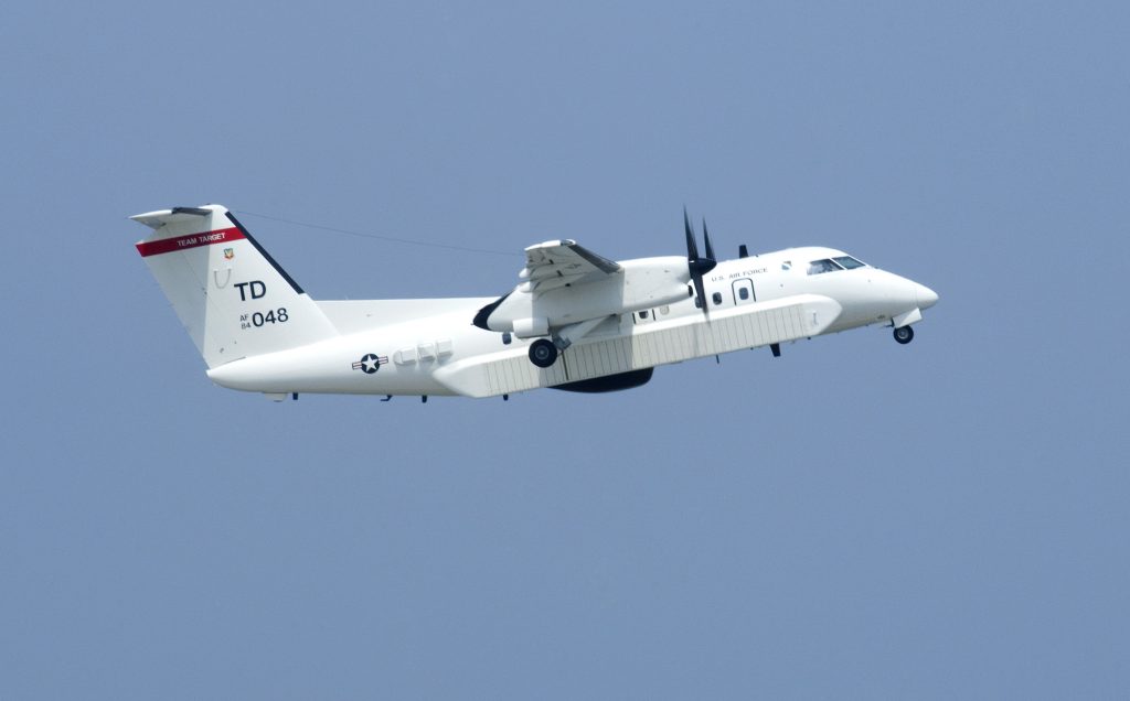 第53兵器評価群 第82空中標的飛行隊 (E-9A Widget 右側面)
