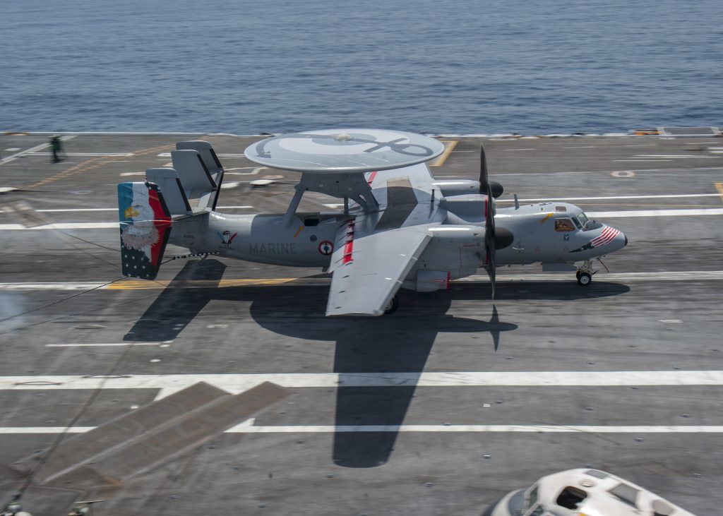 フランス海軍第4F飛行隊(E-2C)