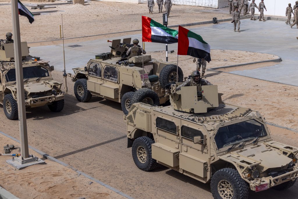 アメリカ海兵隊 第2海兵連隊第3大隊とアラブ首長国連邦（UAE）大統領親衛隊 (M1288 GMV 1.1)