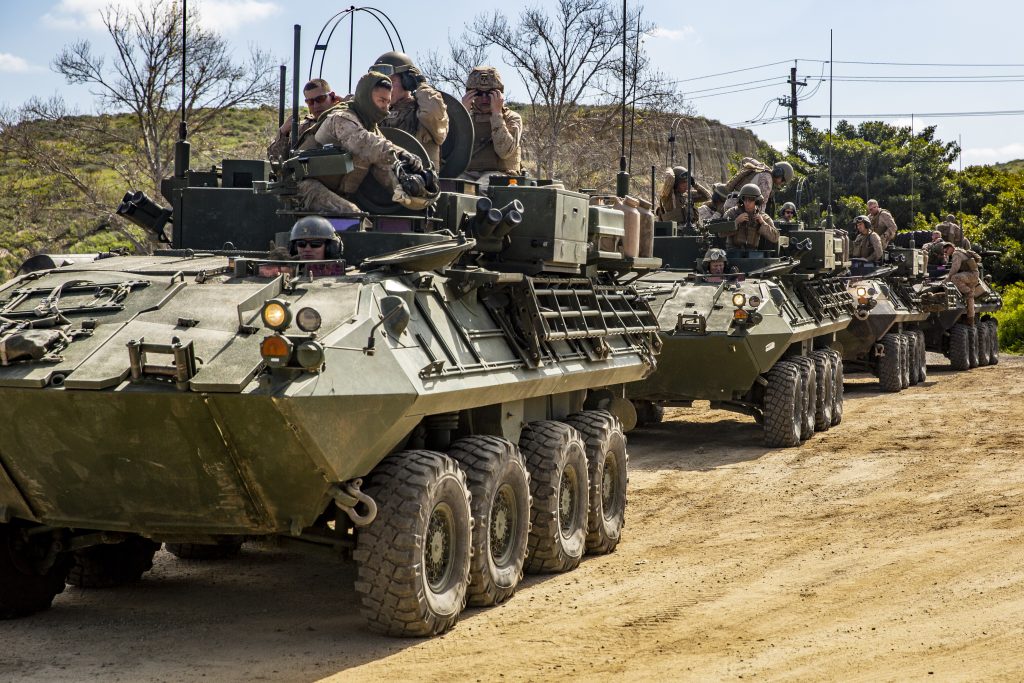 LAV-C2 (Light Armored Vehicle - Command and Control)
