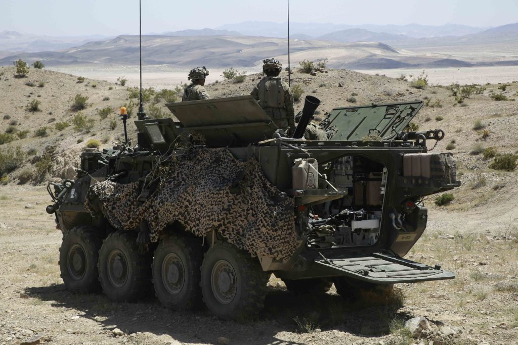 アメリカ陸軍 第2歩兵師団第1ストライカー旅団戦闘団 第14騎兵連隊第1大隊 (M1252A1 MCVVA1)_2