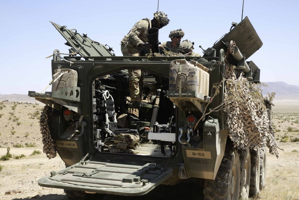 アメリカ陸軍 第2歩兵師団第1ストライカー旅団戦闘団 第14騎兵連隊第1大隊 (M1252A1 MCVVA1)_3