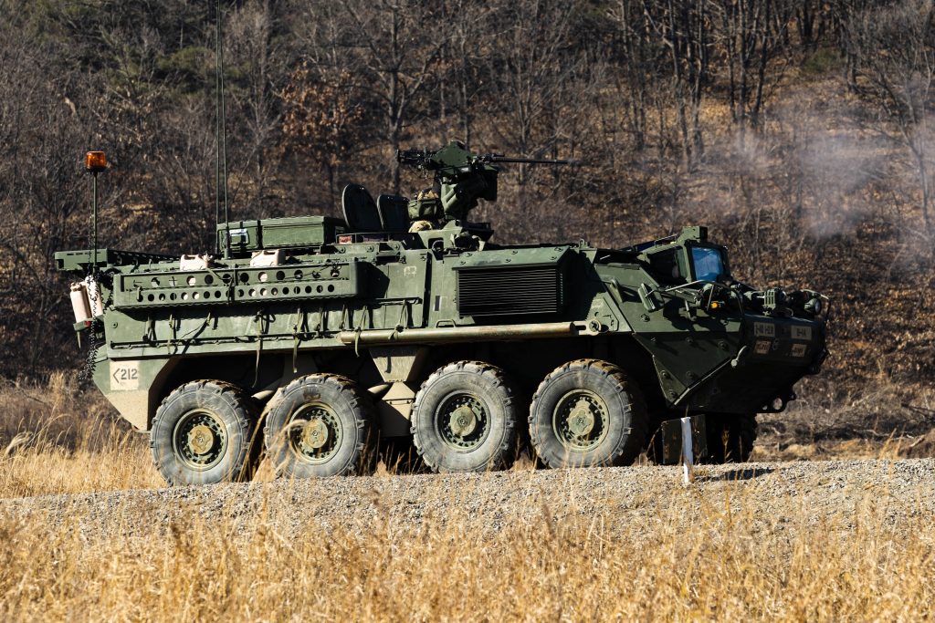 アメリカ陸軍第4歩兵師団第2ストライカー旅団戦闘団第12歩兵連隊第1大隊ブラボー中隊(M1256A1)