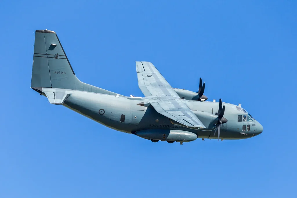 王立オーストラリア空軍のC-27J Spartan
