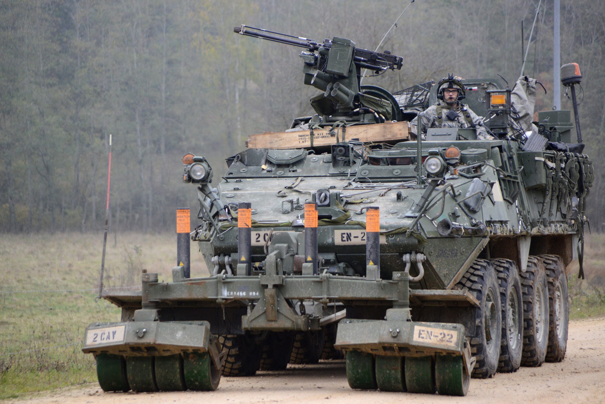 M1132 engineer squad vehicle