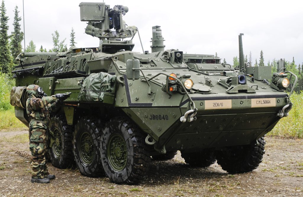 M1135 nuclear, biological, chemical reconnaissance vehicle