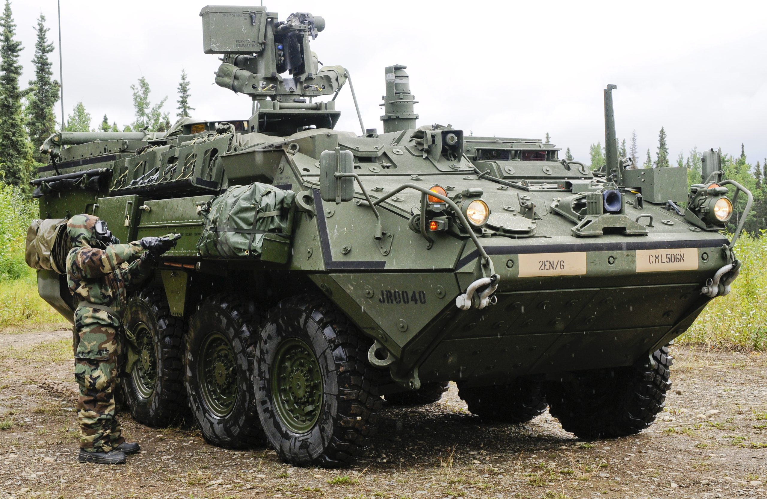 M1135 nuclear, biological, chemical reconnaissance vehicle