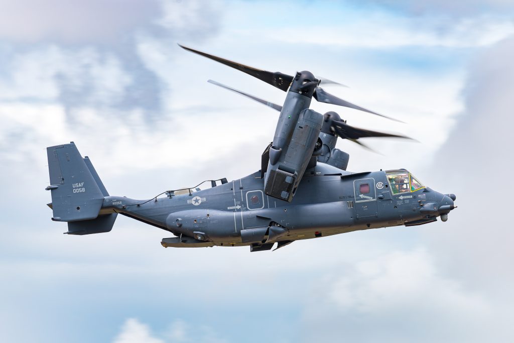 CV-22B Osprey 右側面
