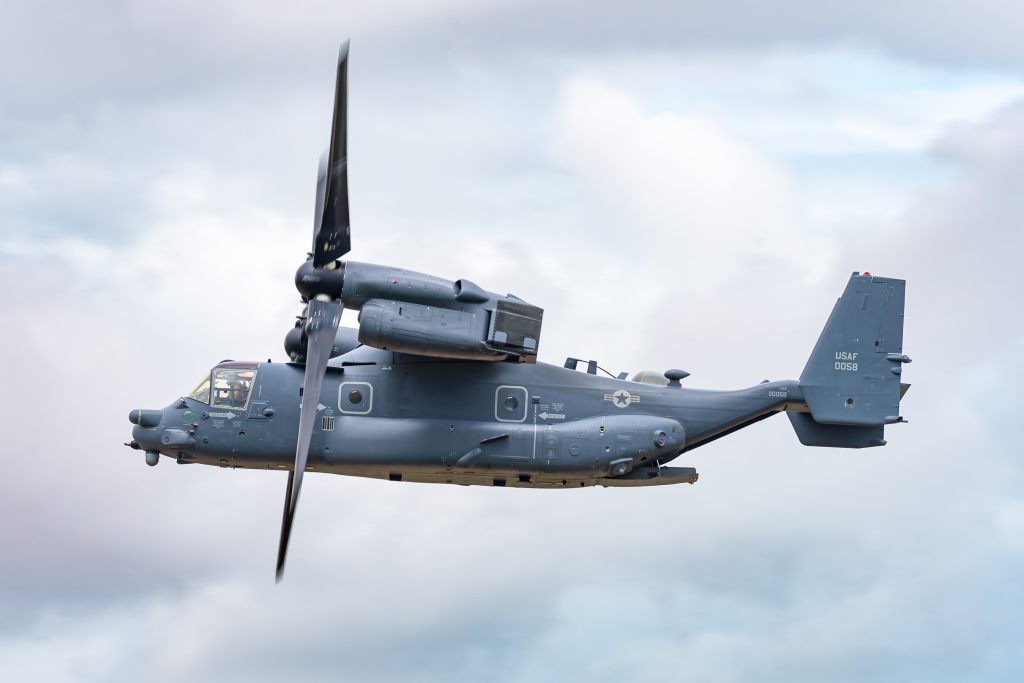 CV-22B Osprey 左側面