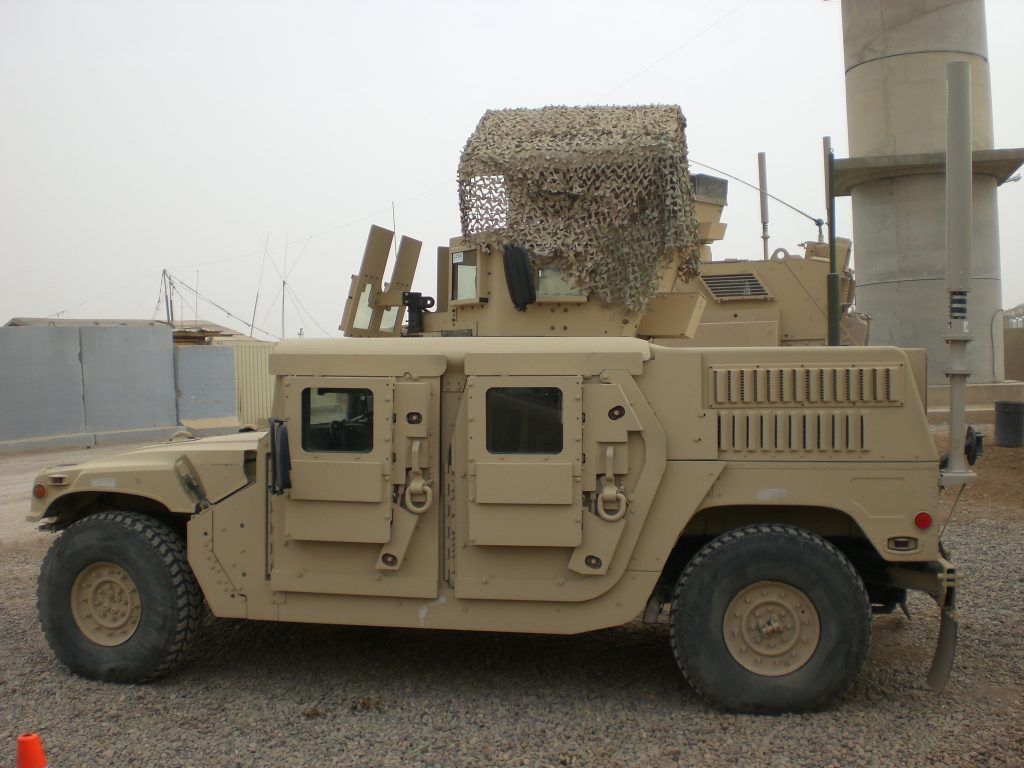 M1116 Up-Armored HMMWV (High Mobility Multipurpose Wheeled Vehicle)