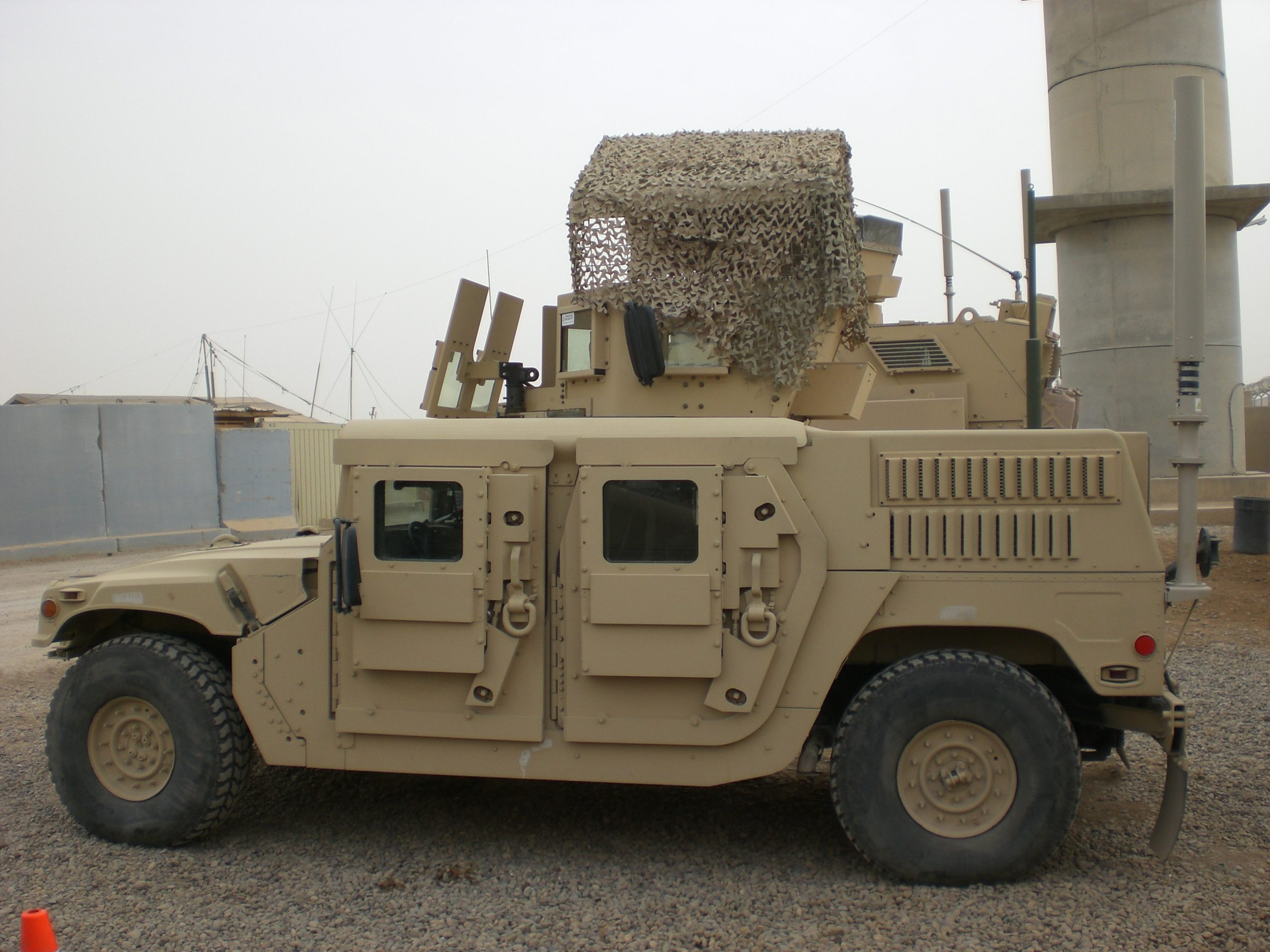 M1116 Up-Armored HMMWV (High Mobility Multipurpose Wheeled Vehicle)