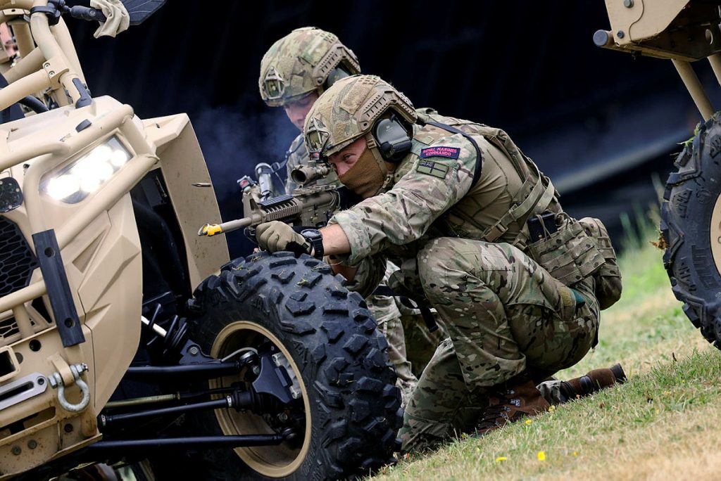 英王立海兵隊 コマンド部隊 (L119A1)