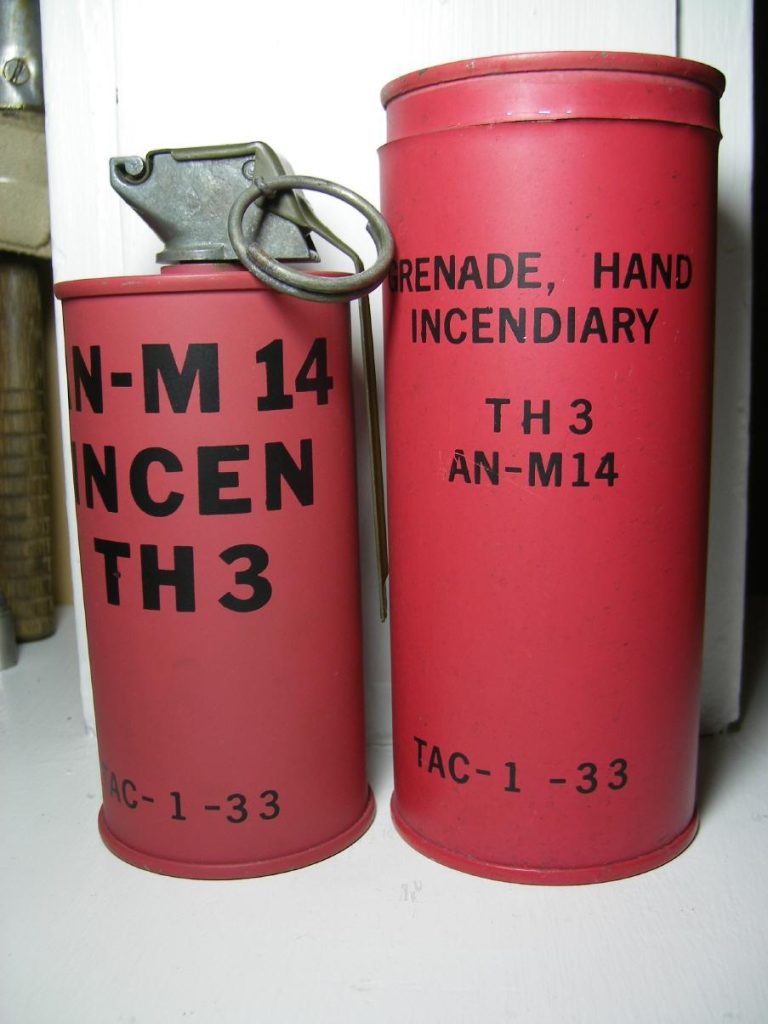 AN-M14 TH3 incendiary hand grenade