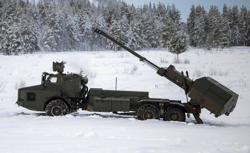 イギリス陸軍 王立砲兵学校(Archer 155mm Self-Propelled Howitzer)