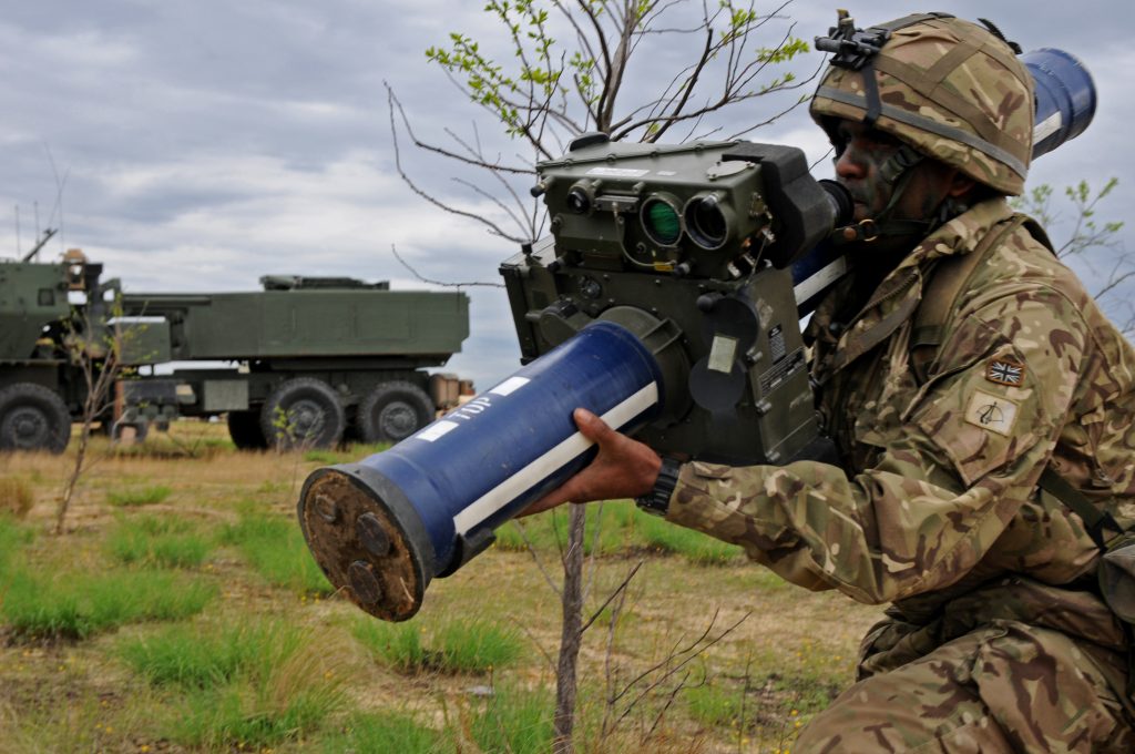 Starstreak HVM (High Velocity Missile)