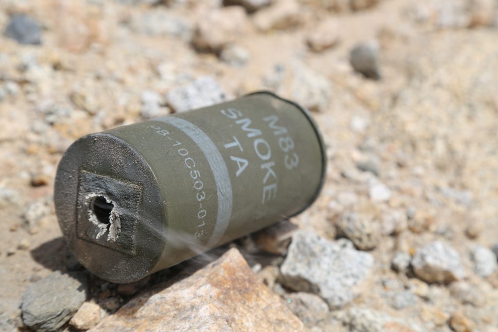 M83 TA smoke hand grenade