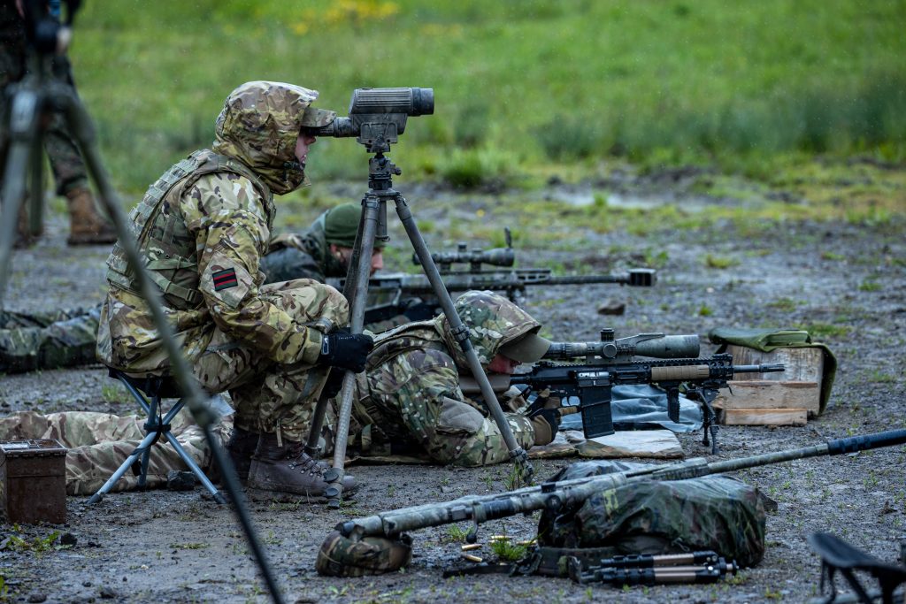 イギリス陸軍 第3ライフルズ連隊 (L129A1)