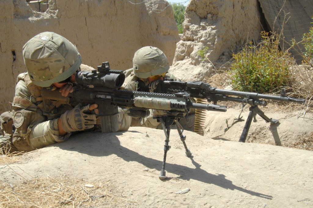 イギリス海兵隊 第3海兵打撃旅団 第40コマンドー C中隊 (L129A1)