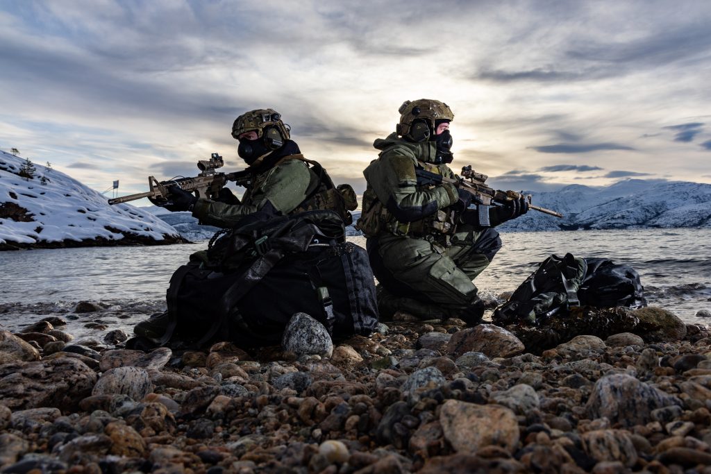 イギリス海兵隊 第30コマンドー監視・偵察中隊 海岸偵察チーム (L119A1)