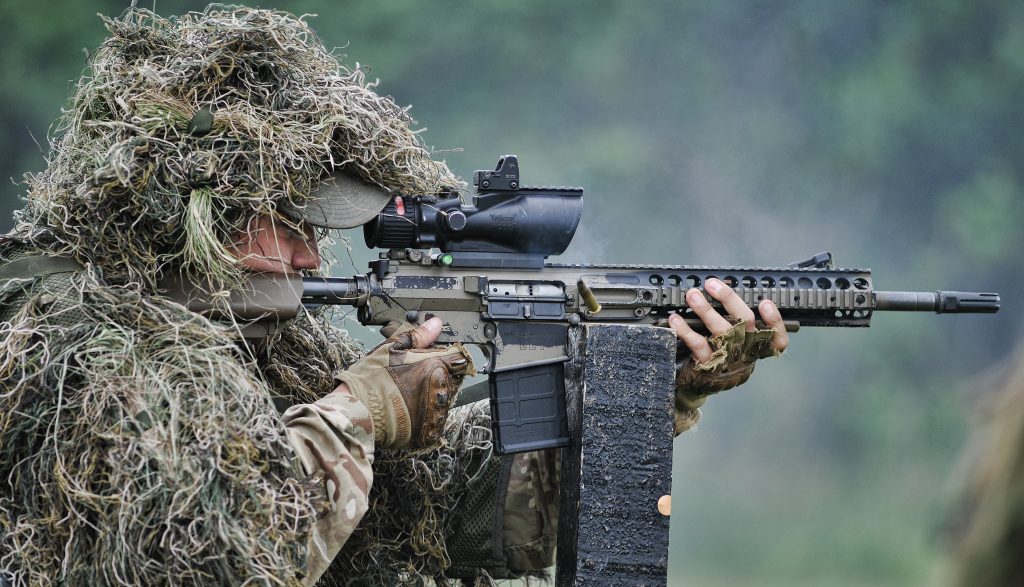 イギリス陸軍兵士 (L129A1)