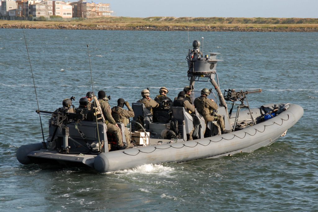 RHIB (Rigid-hulled inflatable boat)