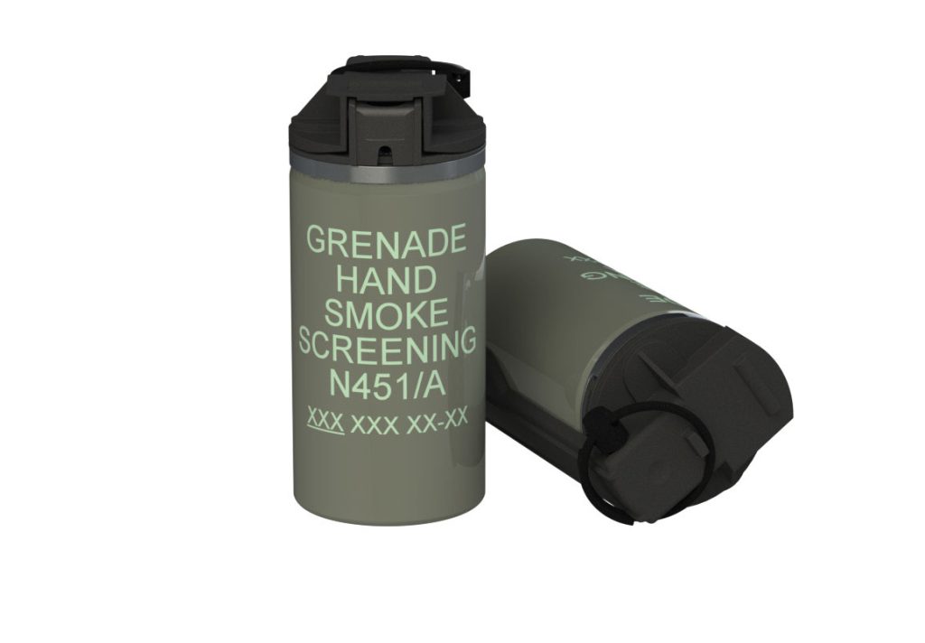L132A1 / L132A2 Compact Smoke Screening Grenade